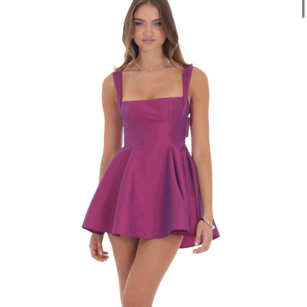 Lucy in the Sky Purple Mini Dress